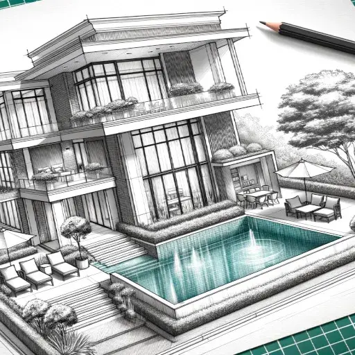 Reformas de terrazas en Mallorca 3 Diseno de reforma integral en terraza de vivienda con piscina
