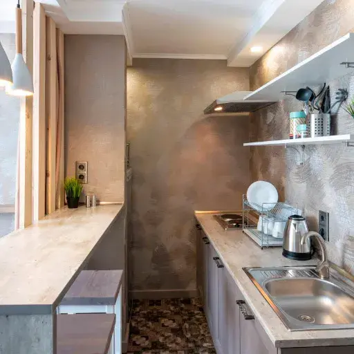 Reformas en Manacor 5 reforma de cocina terminada en apartamento de pollenca en palma de mallorca